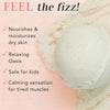 Feel the fizz! Nourishes and moisturizes