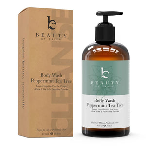 Body Wash Peppermint Tea Tree - Single - EC - Beauty by Earth