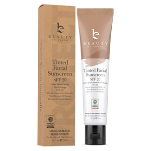 Tinted Facial Sunscreen Medium Beige - Single - EC - Beauty by Earth