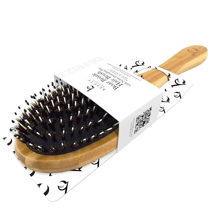 My hair dresser told me to get a boar bristle brush for smoother hair