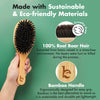100% Boar Bristle Hair Brush - {{variant_title}} - Beauty by Earth