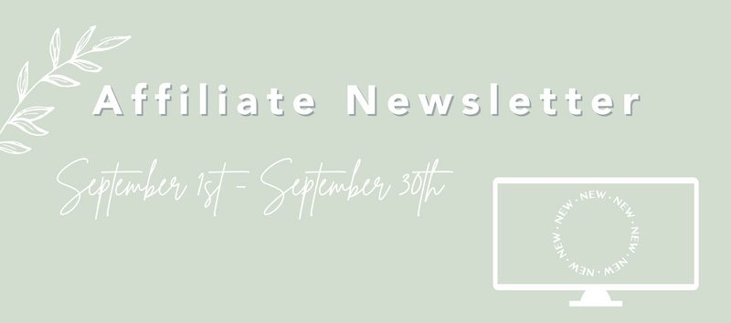 Affiliate News and Updates - September 2022