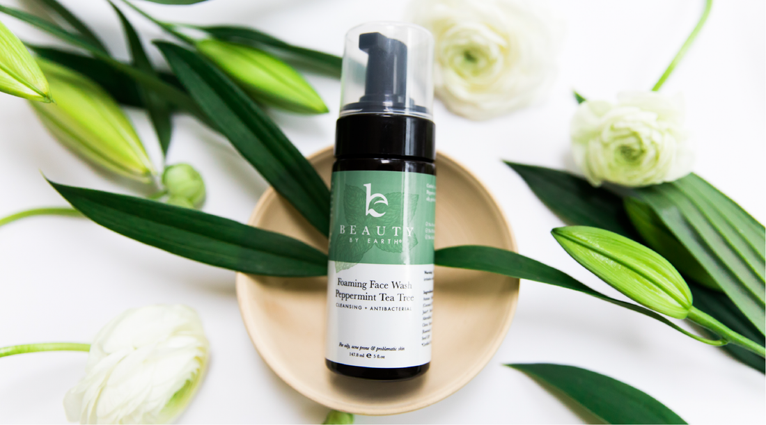 The Cleanser Your Oily Skin’s Been Missing: BBE’s Peppermint Tea Tree Foaming Face Wash