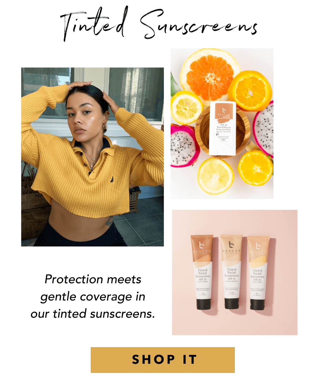 Tinted Sunscreens