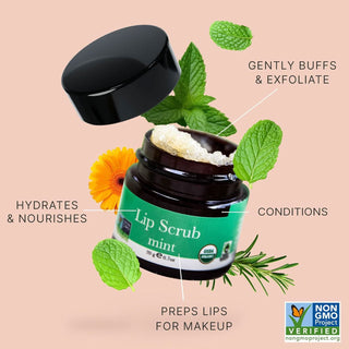 Organic Mint Lip Scrub