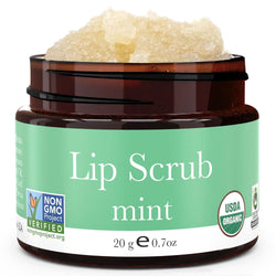 Organic Mint Lip Scrub