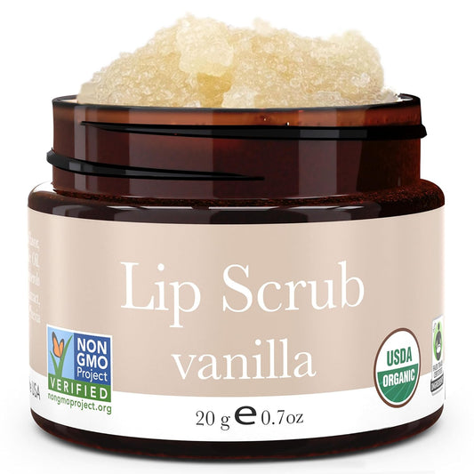 Organic Vanilla Lip Scrub