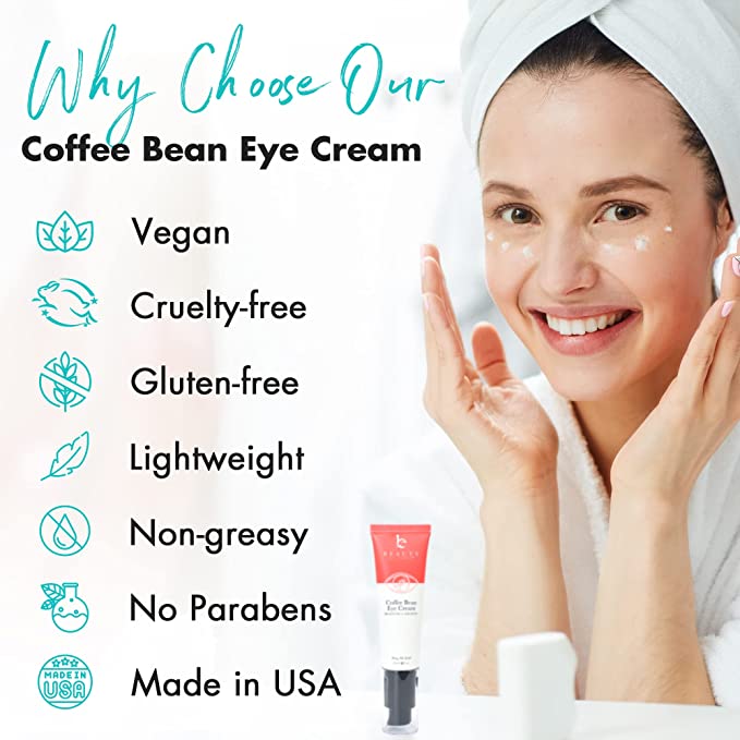 Coffee Bean Eye Cream - {{variant_title}} - Beauty by Earth