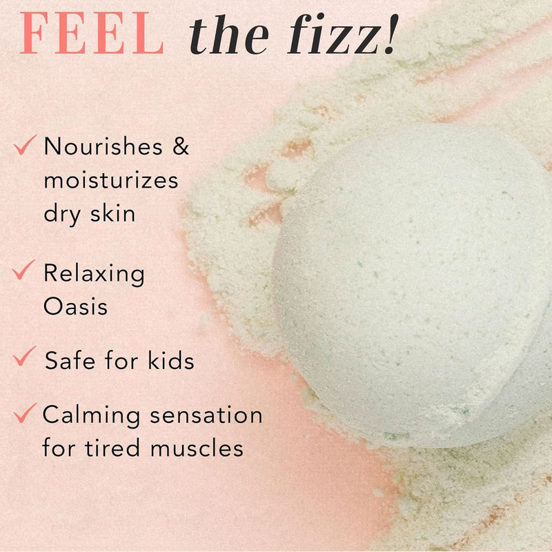 Feel the fizz! Nourishes and moisturizes