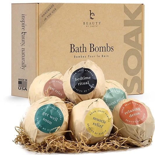 Bath Bomb Gift Set - 6 Pack (SECRET DEAL)