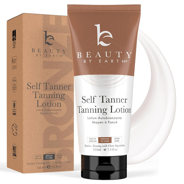 Self Tanner Body Lotion – Beauty by Earth