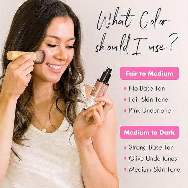 Self Tanner Face Serum Beauty by Earth