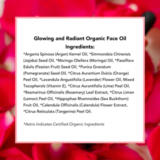 Glowing & Radiant Organic Facial Oil