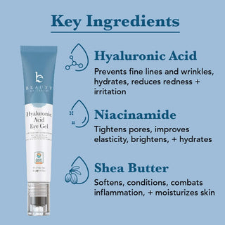 Hyaluronic Acid Eye Gel - {{variant_title}} - Beauty by Earth