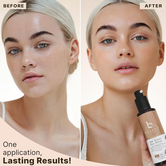 Before and after - one application, lasting results