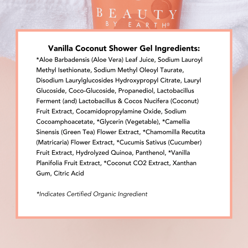 Vc shower gel ingredients