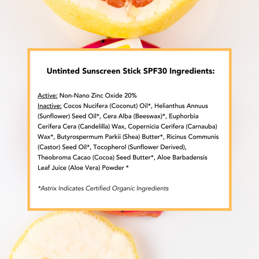Mineral Sunscreen Sticks - SPF 30