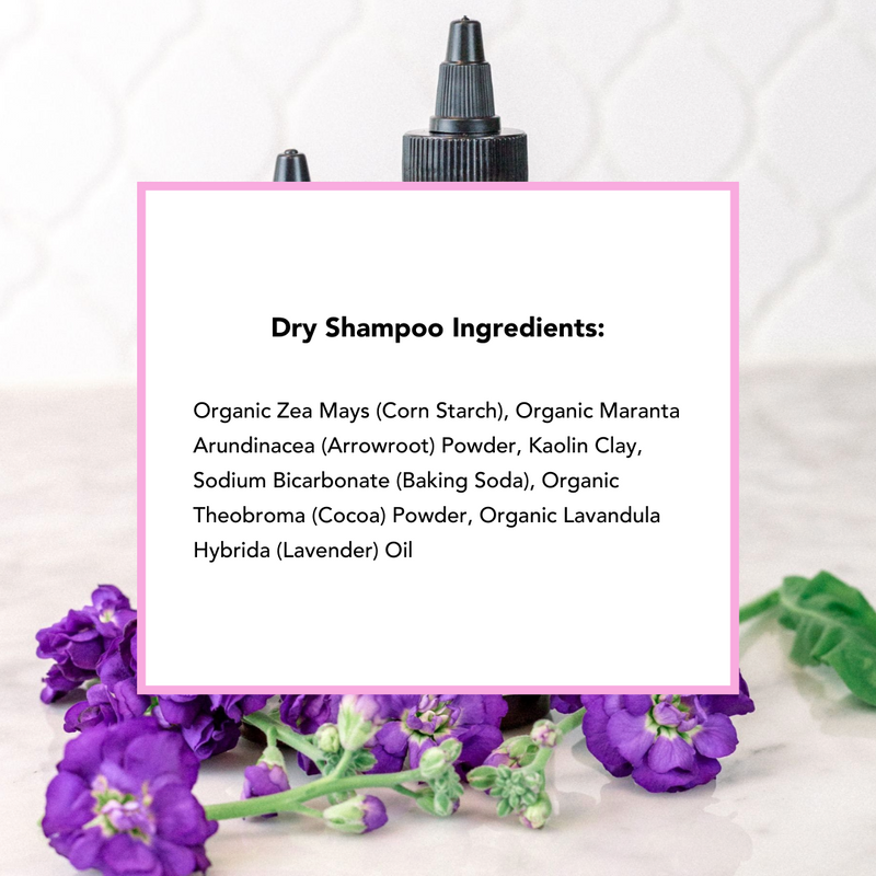 Organic Dry Shampoo - Dark