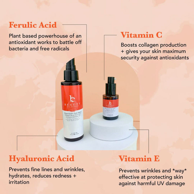 Hyperactive Anti-Aging® Vitamin C Duo - {{variant_title}} - Beauty by Earth