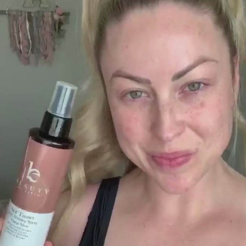 Self Tanner Body Spray (Fair to Medium) - Beauty by Earth - Video Review