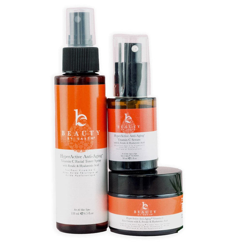 Hyperactive Anti-Aging® Vitamin C Trio - {{variant_title}} - Beauty by Earth