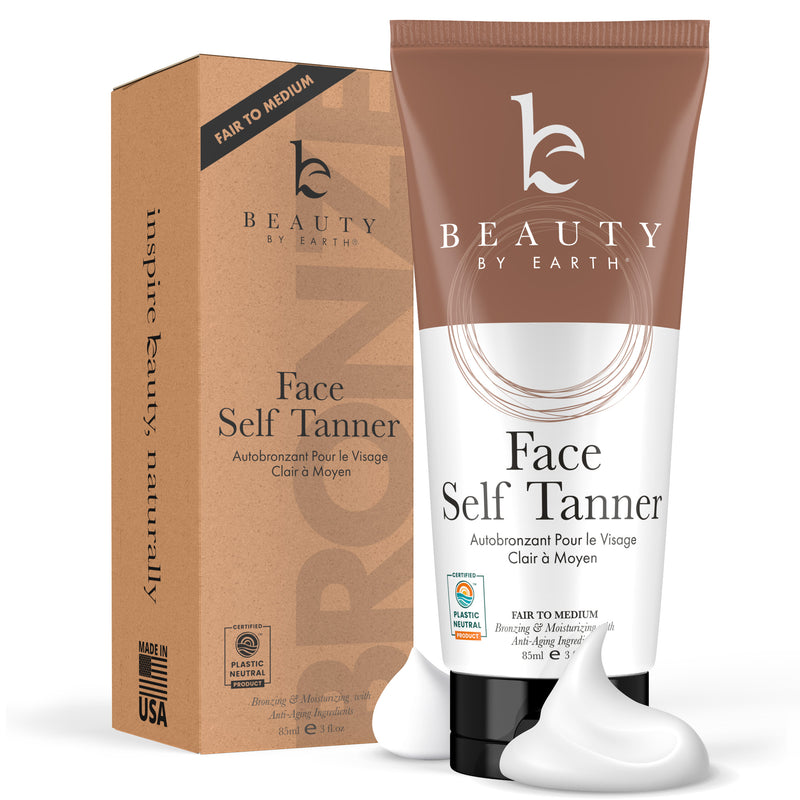 Face Self Tanner - Fair to Medium / Single - Beauty by Earth