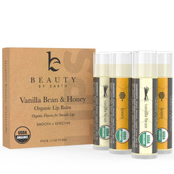 Organic Honey Vanilla Bean Lip Balm - {{variant_title}} - Beauty by Earth