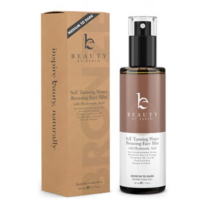 Self Tanning Water Bronzing Face Mist - {{variant_title}} - Beauty by Earth