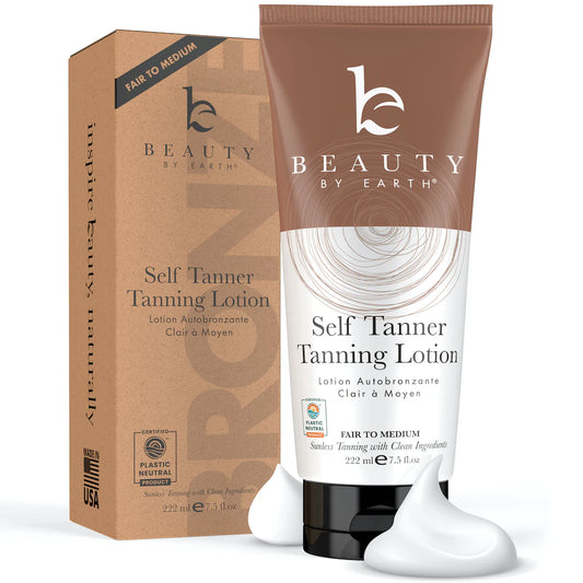 Self Tanner Lotion (Fair to Medium) - {{variant_title}} - Beauty by Earth