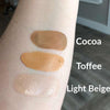 Tinted Facial Sunscreen Toffee - Beauty by Earth - Difference between shades