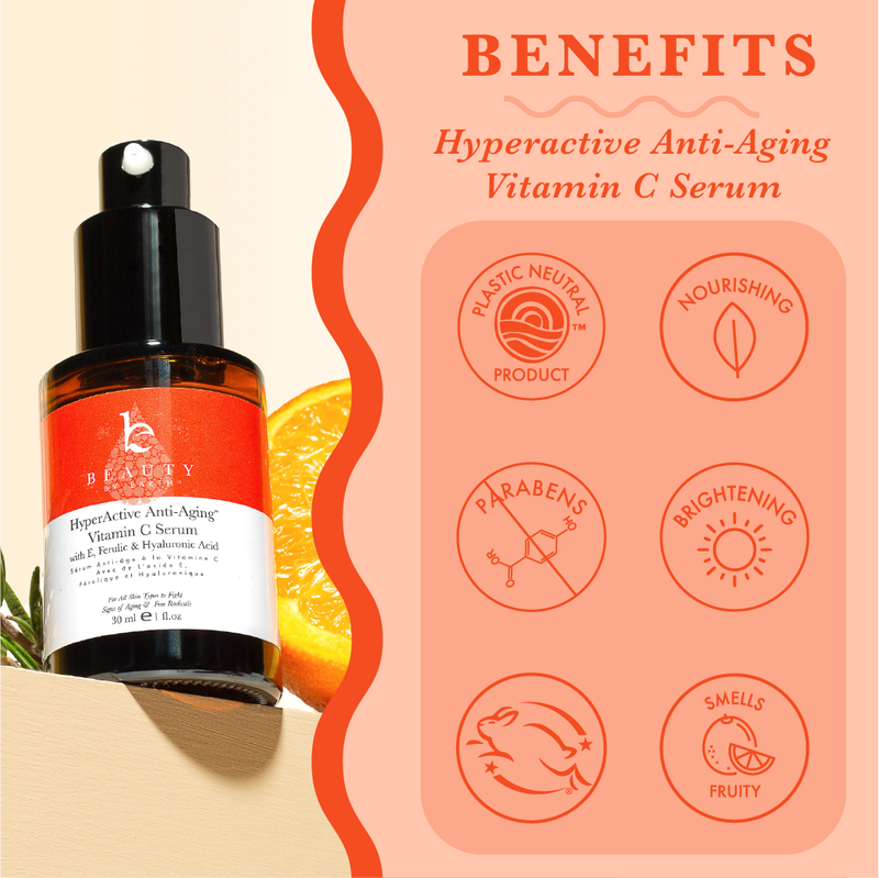 Hyperactive Anti-Aging® Vitamin C Serum - {{variant_title}} - Beauty by Earth