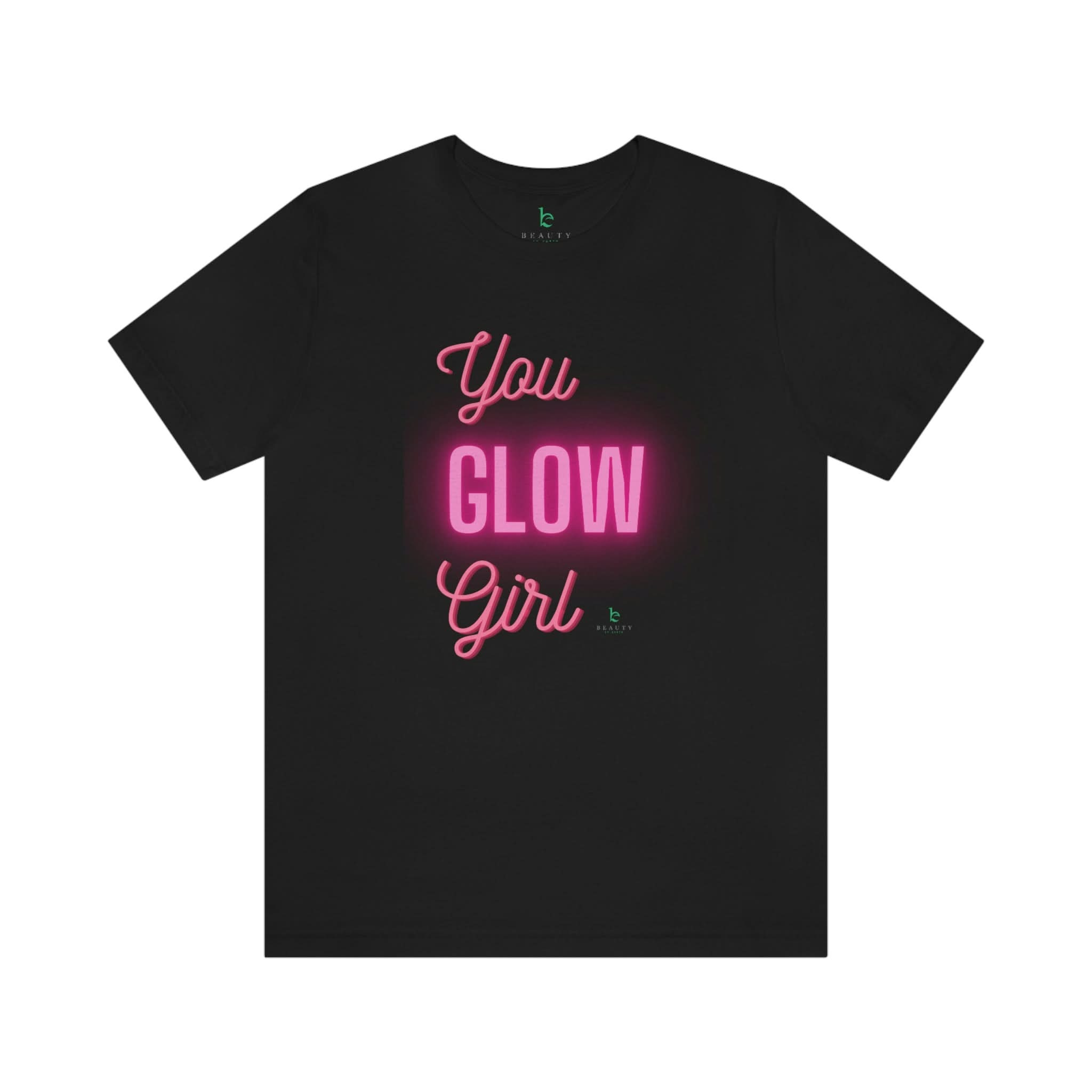 You glow hot sale girl shirt